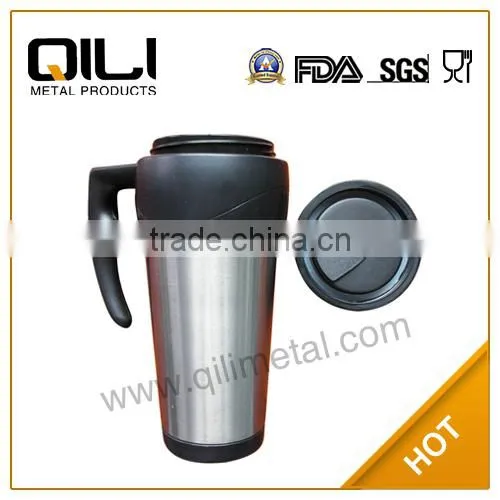 Double Wall Insulated Tumbler Stainless Steel Coffee Mug photo-2