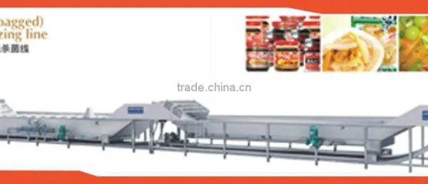 2016 Good Sale Pasteurizing and Cooling Line Sterilization Equipment for Meat/fish/vegetable/fruit