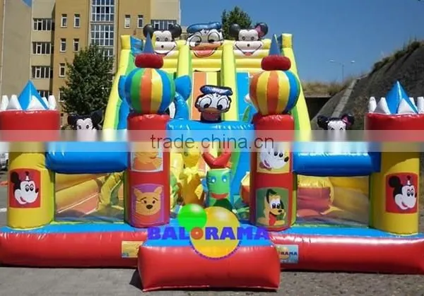 Cartoon Inflatable Slide, Inflatable Playground for Kids, Commercial Inflatable Playground photo-2