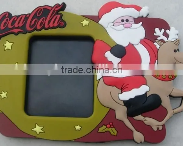 Desktop Stand Santa Clause Magnetic PVC Photo Frames for Christmas (BS-JL-PF-14110710) photo-2