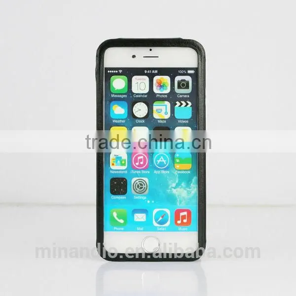 2015 New Product Manufacturer Leather Case With Cards Slots Compatible Brand for Apple Iphone 6 4.7" Iphone6 photo-4