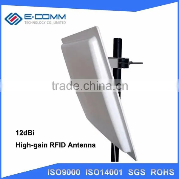 UHF RFID card reader 6m long range, 8dbi Antenna RS232/RS485/Wiegand Read 6M Integrative UHF Reader