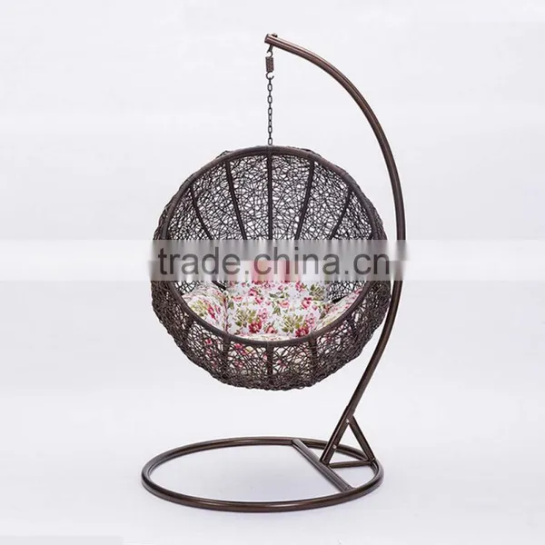 Hammock Rattan Swing Hanging Chair Suspension Seat Lounge Egg Shaped Indoor Swing Chair photo-2