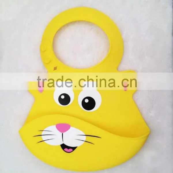 New Design Custom Brand BPA Free Soft Bandana Silicone Baby Bibs With 2 Sizes photo-2