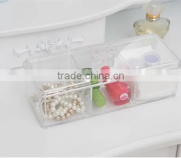 Clear Plastic Makeup Container photo-4