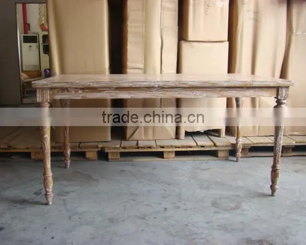 Restaurant Furniture Recycled Elm Dining Table