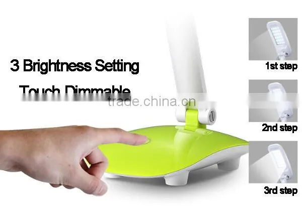 Patent LED Table Lamp w Rechargeable and USB Port to Charge Mobile Phone photo-4