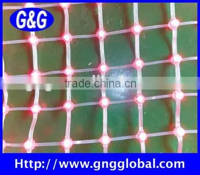 Outdoor Indoor Transparent Led Screen Display 5050 Flexible Led Curtain Light photo-2