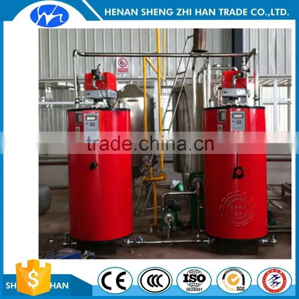 Vertical Oil and Gas Burning Tubular Boiler photo-2