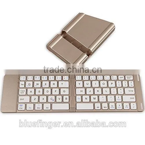 Wireless Bluetooth 3.0 Universal Aluminum Folding Keyboard for Smartphones - for Iphone, Htc,Samsung GALAXY Note 3/Samsung GAL photo-2