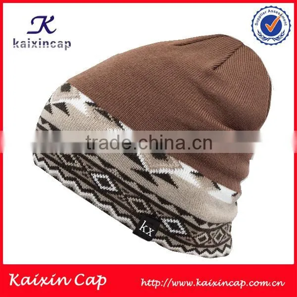 Custom Hot Sell Fitted Printing Beanie Winter Hat photo-2