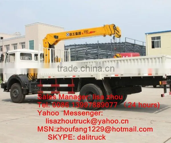 North Benz 5 Ton Truck Mounted Crane Factory Directly Sales photo-5