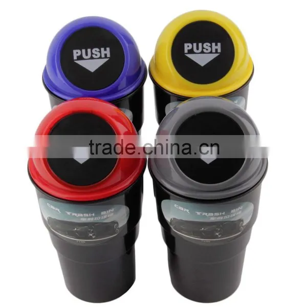 New Trash Rubbish Bin Garbage Dust Case Holder Mini Office Home Auto Vehicle Car Hot Selling photo-5
