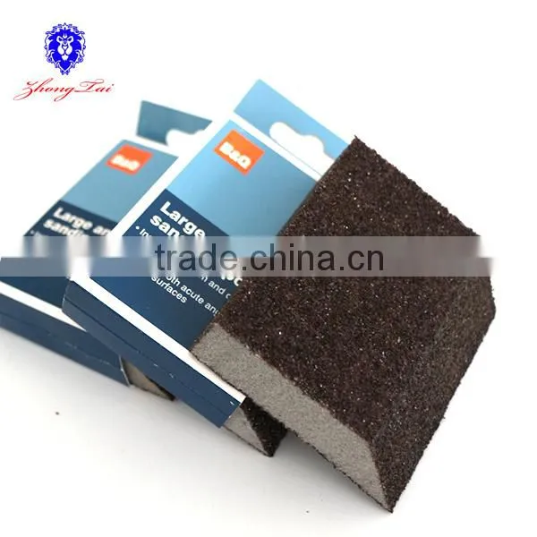 Trapezoid Sand Sponge With Card Package for Supermarket photo-3