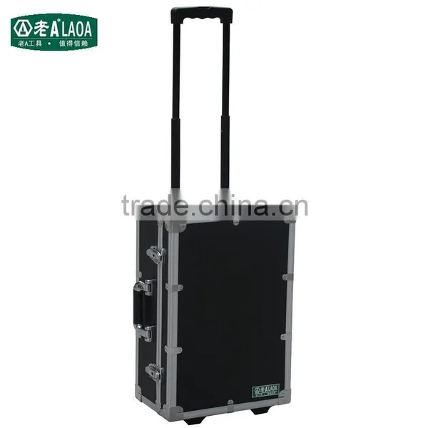 High Grade Aluminum Build-in Draw Bar Shock Resistance Tool Box With Code Lock photo-6
