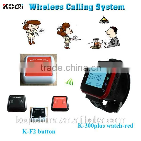 Hospital Restaurant Alert Button Service Wireless Alarm System