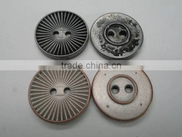 Metal Buttons China Nickel Free Antisilver Holes Button Fty photo-5