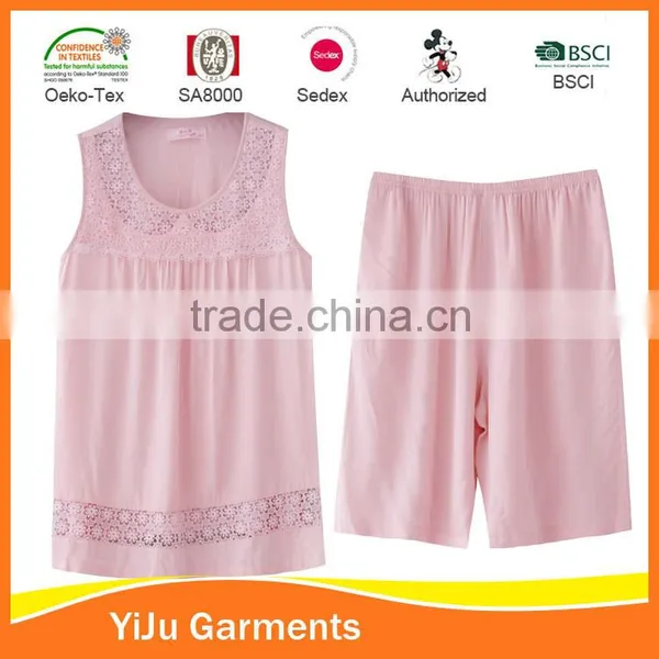 Comfortable Romantic Sexy Women Cotton Sleepwear Accpetable Small Order