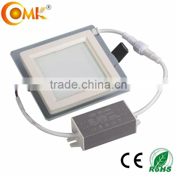 12W Square Transparent Flat Panel Light photo-2