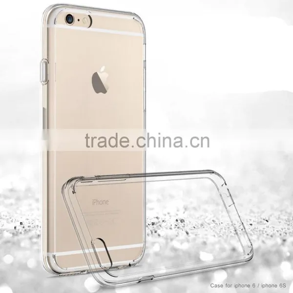 TPU BUMPER CLEAR HARD BACK MOBILE PHONE CASE FOR Iphone 6 6S Plus photo-4