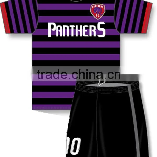 Cheap Customize Striped Blank Soccer Jerseys photo-4