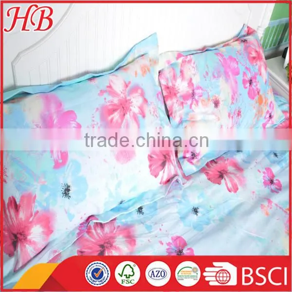 Made in China 100% Polyester Microfiber Printed Bedding Set Used for Home or Hotel photo-2