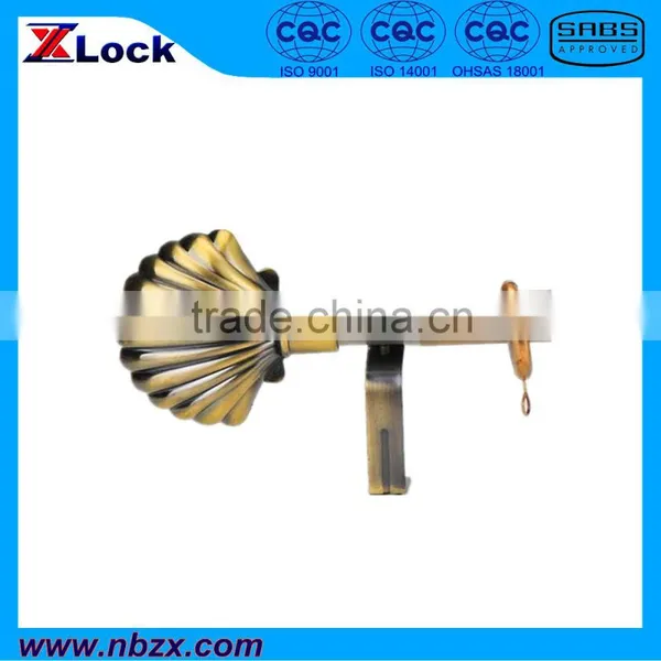Decorative Iron Peacock Tail Curtain Rod/curtain Pole Set (6025-22H4L3W) photo-3