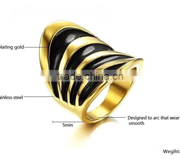 China Wholesale 2014 Special Design New Gold Ring Models for Men photo-6