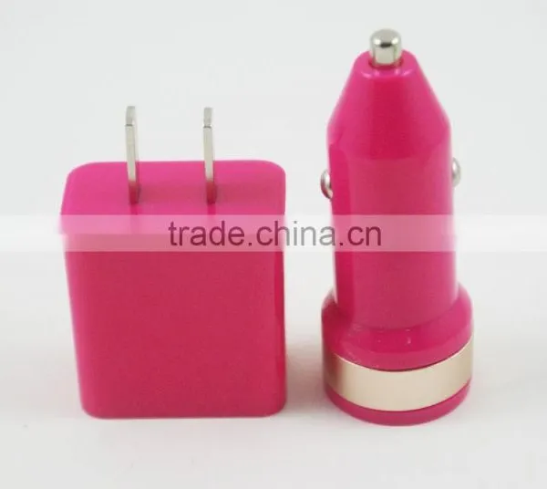 Factory Sell USB Travel Charger USB Home /Car Charger Set 5V 2.1A for IPhone 6 For Universal Phone photo-6