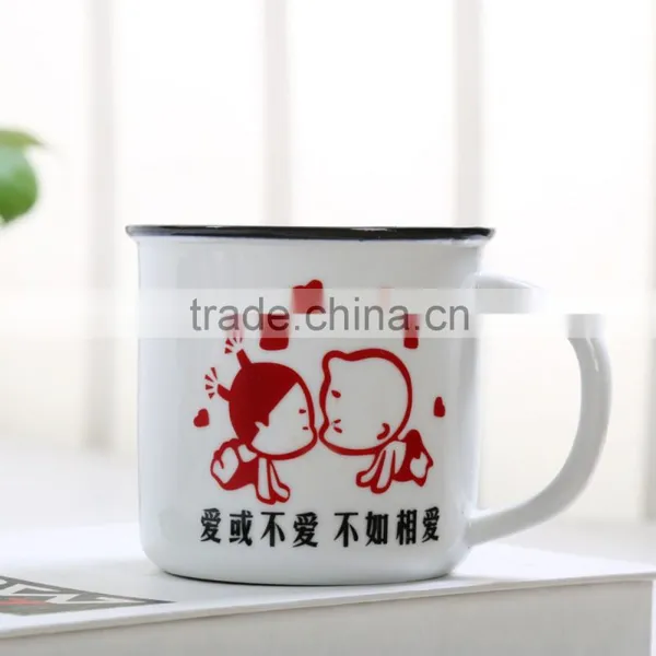 Direct Manufacture Printed Imitation Enamel Mugs photo-3