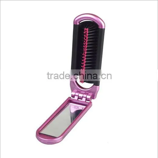 Folding Pocket Mirror With Comb photo-2