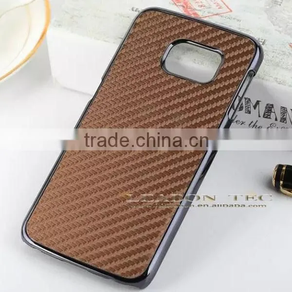 Carbon Fiber Wholesale PC Phone Case for Samsung Galaxy S6 photo-4