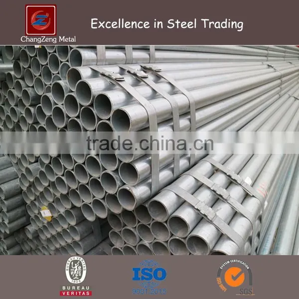 High Quality ASTM Standard Q235 Q215 Grade Gi Steel Pipe From Shanghai photo-3