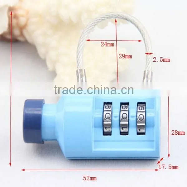 New Design Bottle Lock Luggage Combination Lock Password Number Lock CH-002 photo-2