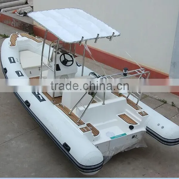 Made in China 580C Fiberglass Inflatable Boat With CE Certification