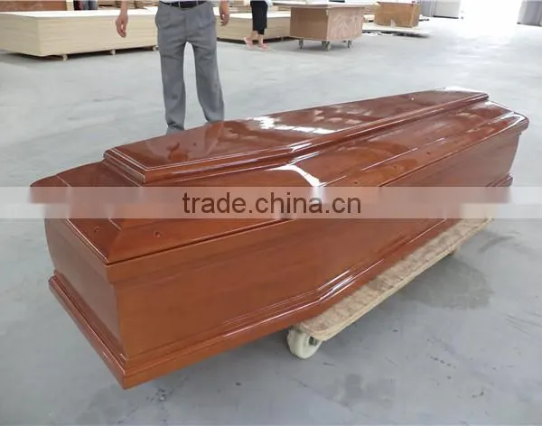 Wholesale Popular American Style Cheap Wood Coffin From China photo-5