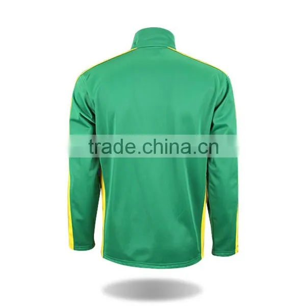 Cheap Wholesale Mens Plain Polyester Blank Track Jacket photo-2