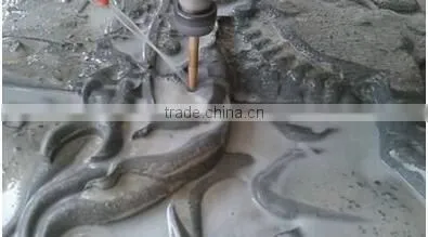 China Manufacturer Cnc Stone Router Cnc Marble Cutter Engraver Skl-6090 for Window Tomb Black Stone on Best Sale photo-6