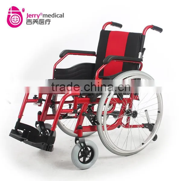 Deluxe Aluminum Manual Foldable Wheelchair photo-2