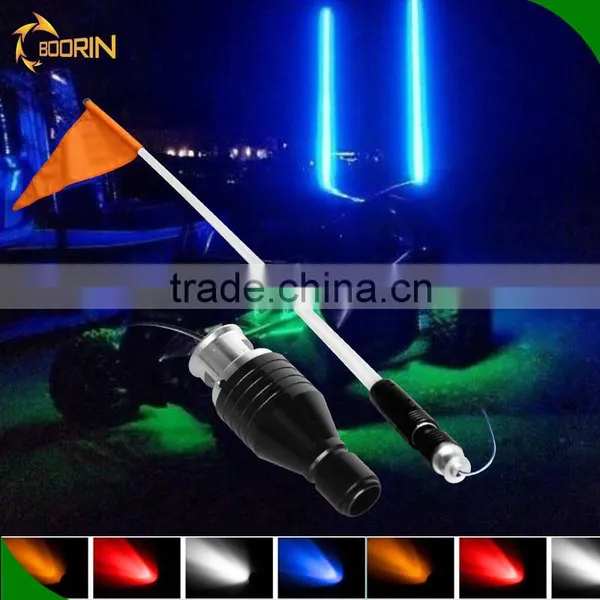 Car Ceiling Car Roof Flag Antenna Aluminum Car Roof Antenna Mount photo-2