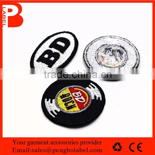 Hot Sale Embroidery Patch Denim Patch Label for Clothing photo-2