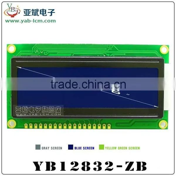 Chinese Word Stock 12832 Display 3.3V/5V With Yellow Green /blue Backlight photo-3