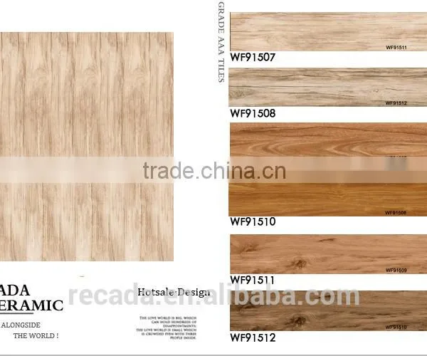 Non-slip Wood Look Porcelain Floor Tile 15X90