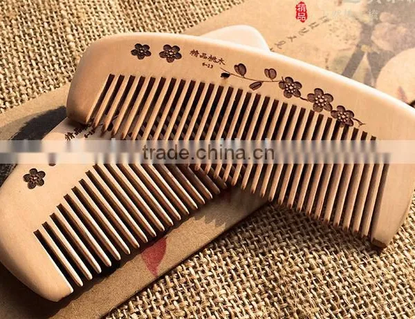Personalized Hair Comb Wholesale, Custom Curve Handle Hot Pocket Comb photo-5