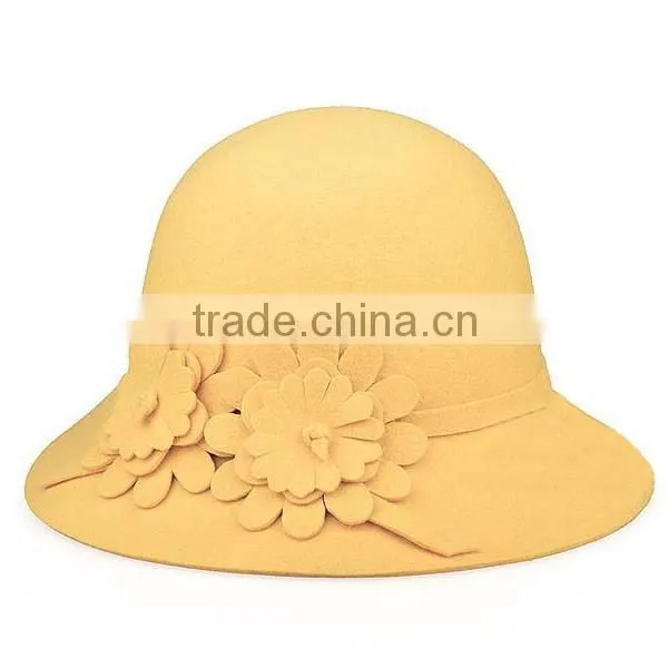 Promotion Fashion Fedora Wool Felt Guacho Hat photo-5