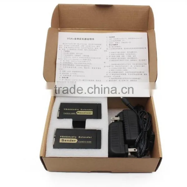 Vga Extender 100M VGA+Audio Extender YJS-VGA100M photo-6