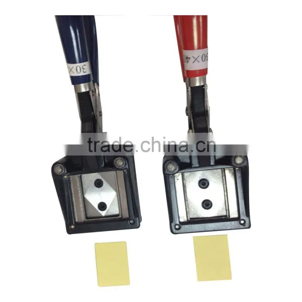 US Stock-Handheld Passport ID Photo Cutter 50x50mm Right Corner Photo Punch Cutter photo-5