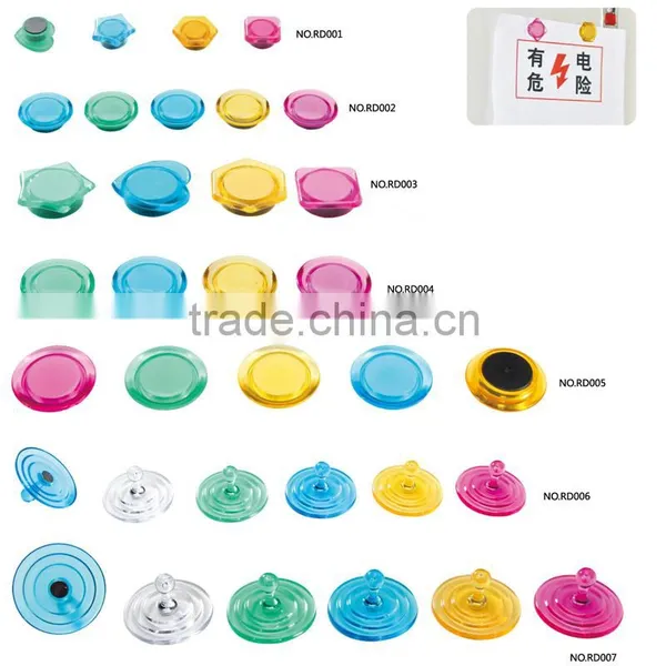 Hot Selling 57mm*57mm Colorful Round Magnet photo-6