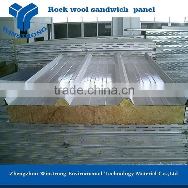 Hot Sale Metal Sandwich Panels, Rockwool Panels photo-2