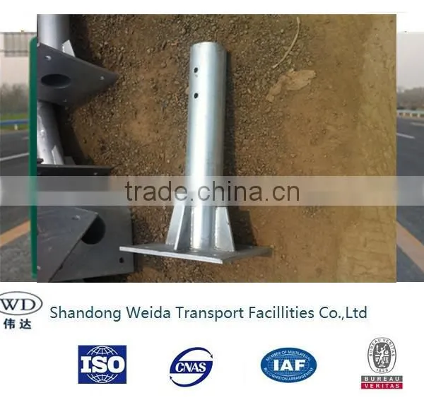 Q235 Steel Pipe Post Guardrail Used photo-3